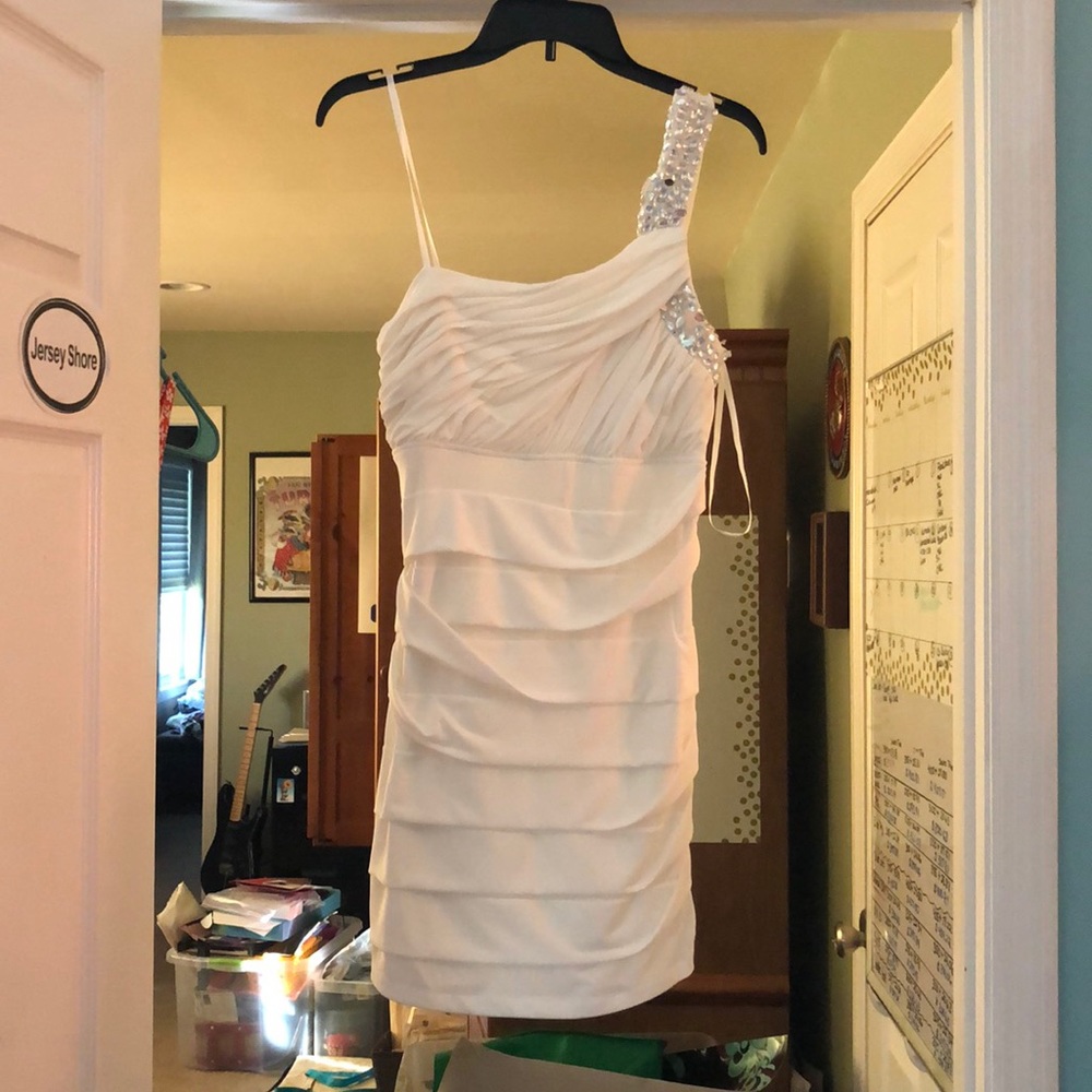 White Short Dress!